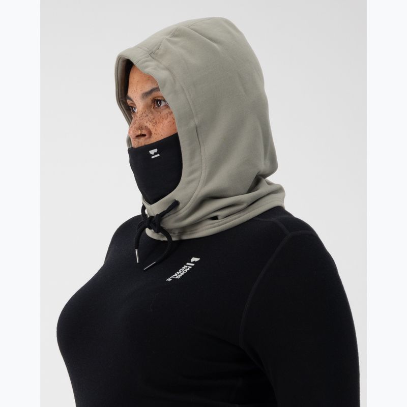 Cagulă Mons Royale Decade Merino Fleece Hood dried sage 4