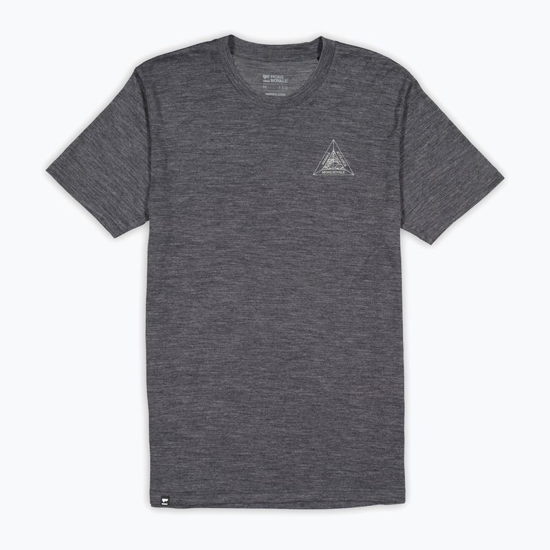 Tricou termoactiv pentru bărbați  Mons Royale Zephyr Tencel smoke 3