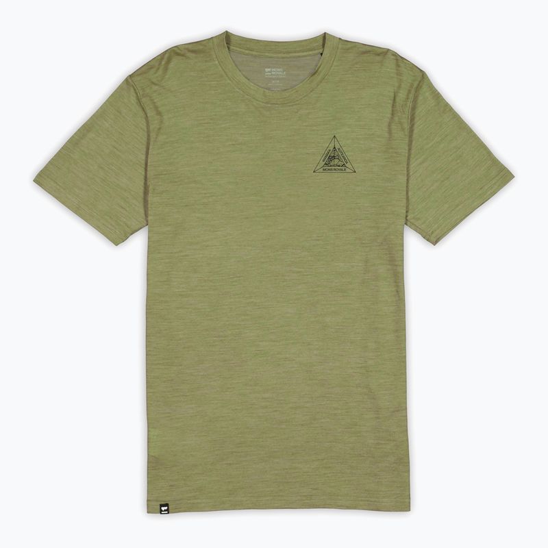 Tricou termoactiv pentru bărbați Mons Royale Zephyr Tencel fern 3