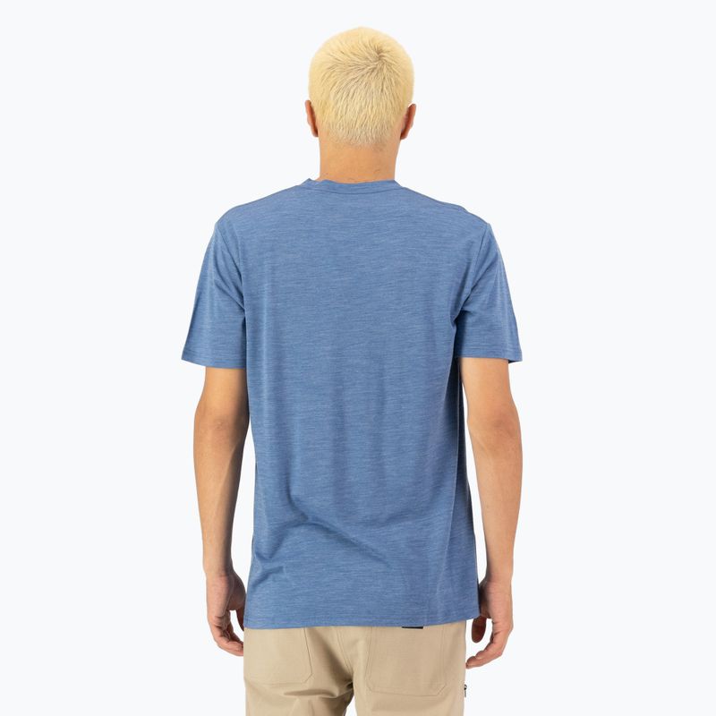 Tricou termoactiv pentru bărbați  Mons Royale Zephyr Tencel steel blue 2