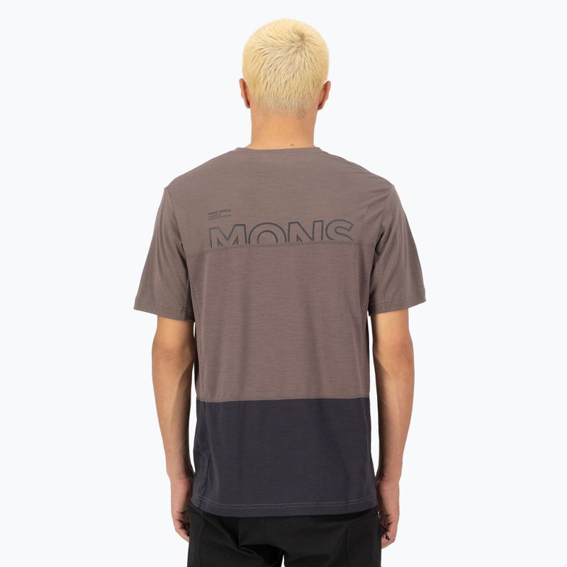 Tricou de ciclism pentru bărbați Mons Royale Tarn Merino iron/9 iron 2
