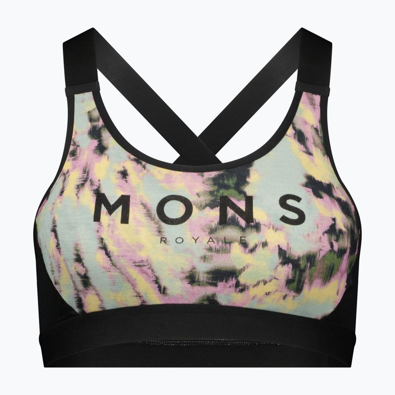 Sutien termoactiv Mons Royale Stella Merino X-Back black