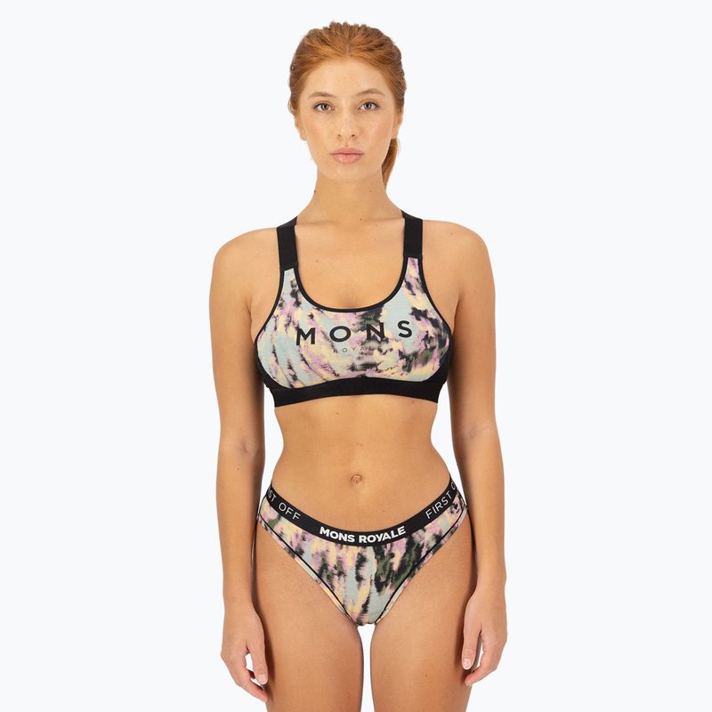 Sutien termoactiv Mons Royale Stella Merino X-Back black 2