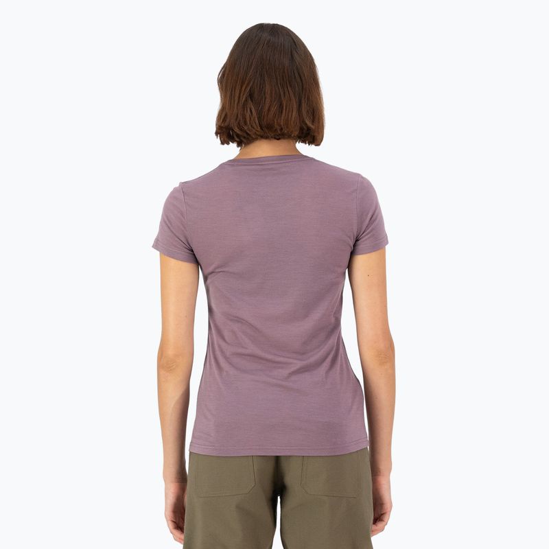 Tricou termoactiv pentru femei Mons Royale Icon Classic mauve 2