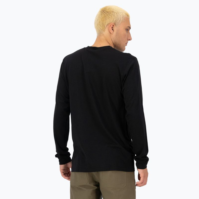 Longsleeve termoactiv pentru bărbați Mons Royale Icon black 2