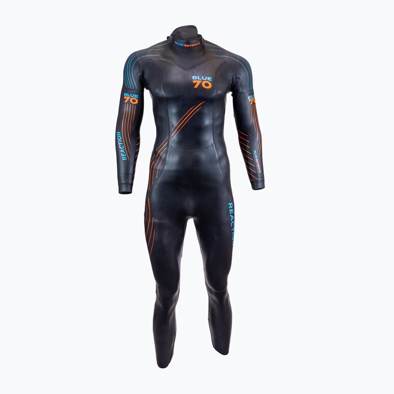 Costum de neopren pentru bărbați de triatlon BlueSeventy Reaction 2022 BL256 negru
