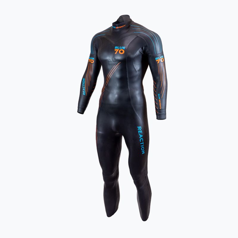 Costum de neopren pentru bărbați de triatlon BlueSeventy Reaction 2022 BL256 negru 2
