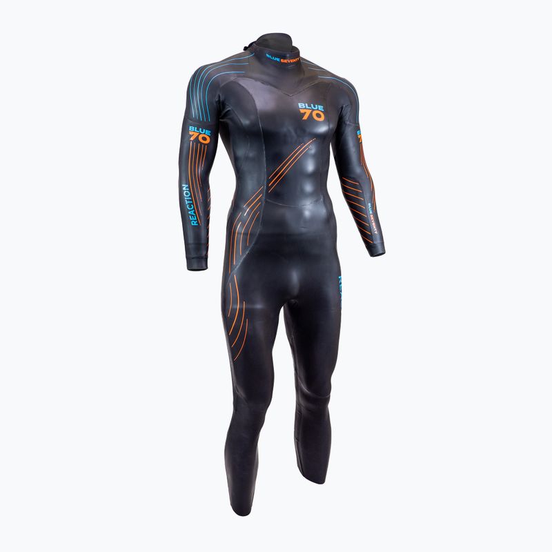 Costum de neopren pentru bărbați de triatlon BlueSeventy Reaction 2022 BL256 negru 3