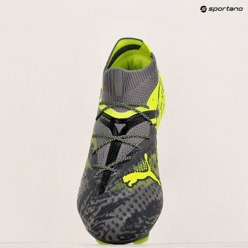 Încălțăminte de fotbal PUMA Future 7 Ultimate Rush FG/AG strong gray/cool dark gray/electric lime 9