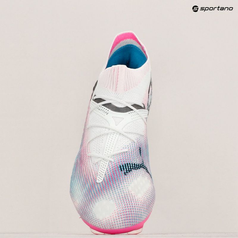 Încălțăminte de fotbal PUMA Future 7 Ultimate FG/AG puma white/puma black/poison pink 16