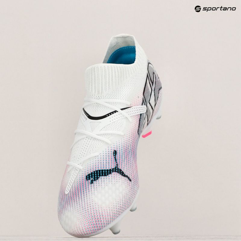 Încălțăminte de fotbal PUMA Future 7 Pro MxSG puma white/puma black/poison pink 16