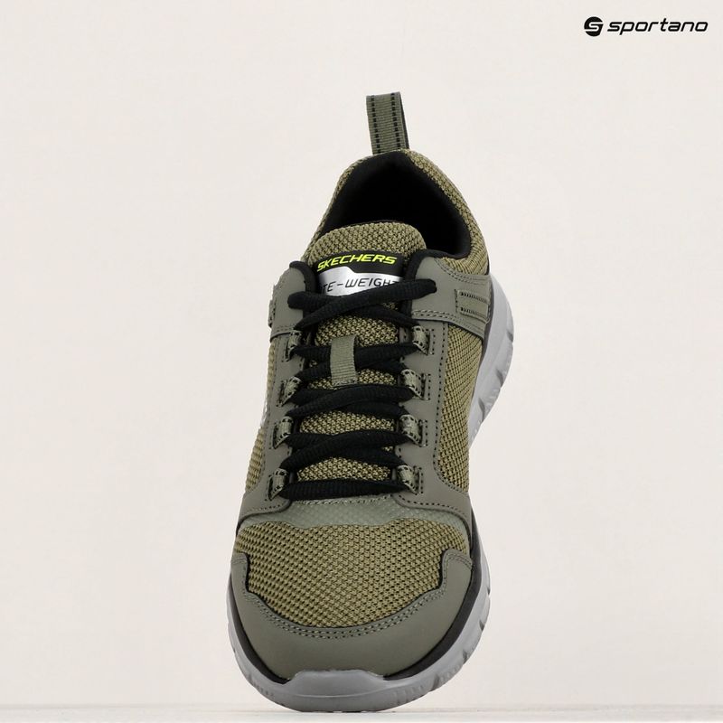 Încălțăminte pentru bărbați SKECHERS Track Knockhill olive/grey/black 9