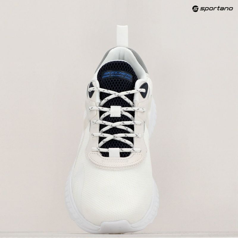 Încălțăminte pentru bărbați SKECHERS Bobs Squad Chaos Elevated Drift white/white/black 9