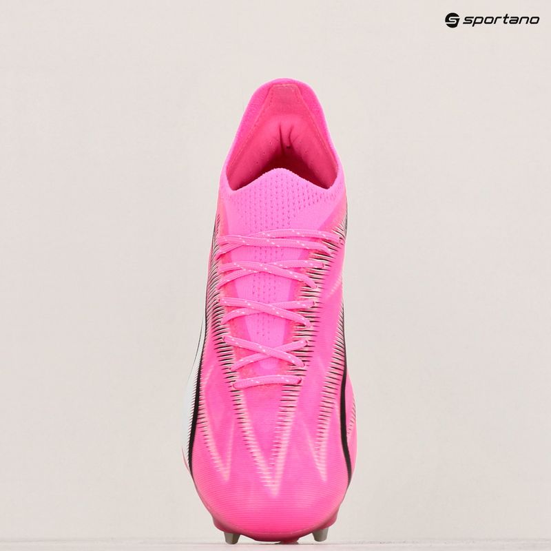 Încălțăminte de fotbal PUMA Ultra Ultimate MxSG poison pink/puma white/puma black 15