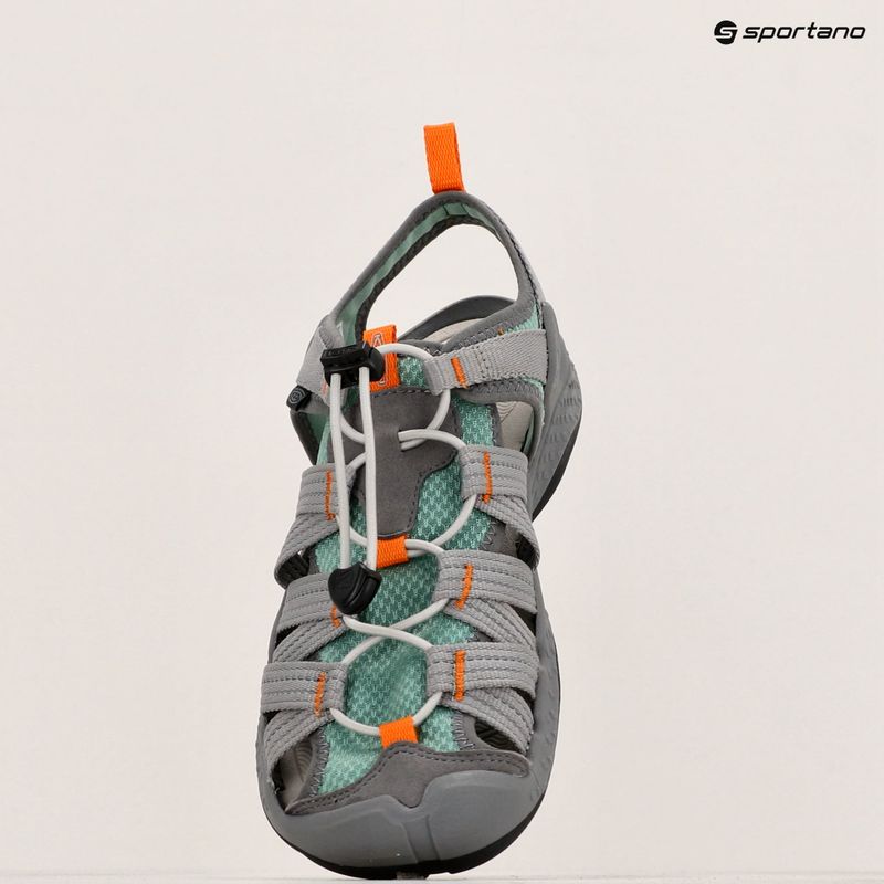 Sandale de trekking pentru femei KEEN Drift Creek H2 alloy/granite green 9