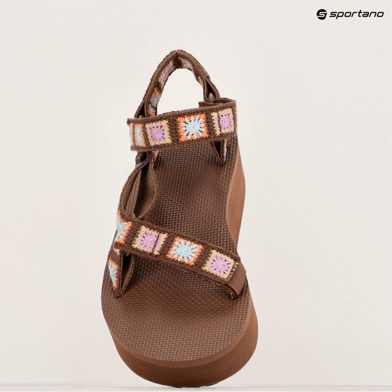 Sandale pentru femei Teva Flatform Universal Crochet unwind 9