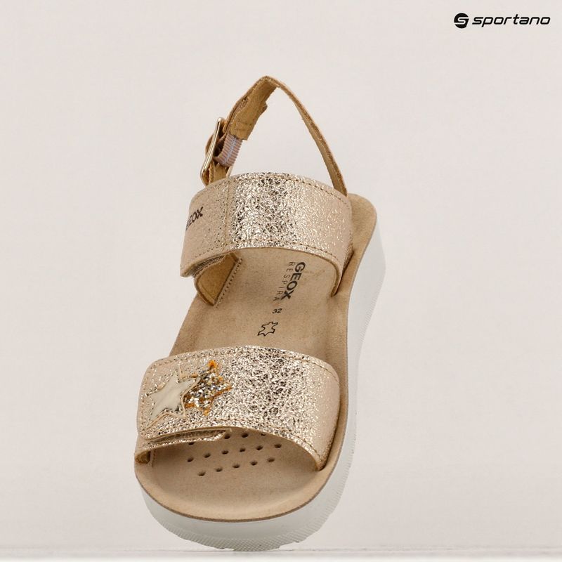 Sandale pentru juniori Geox Costarei gold 16