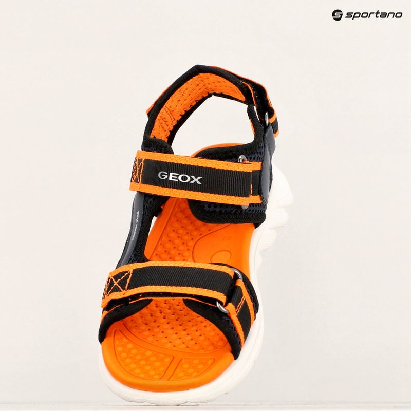 Sandale pentru juniori Geox Airadyum ocean blue/orange 10