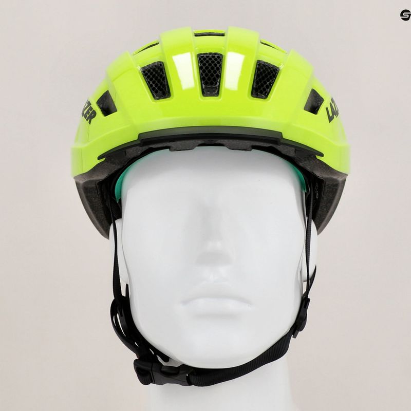 Cască de ciclism Lazer Codax KinetiCore + net flash yellow 8