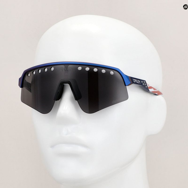 Ochelari de soare Oakley Sutro Lite Sweep Troy Lee Designs blue colorshift/prizm grey 6