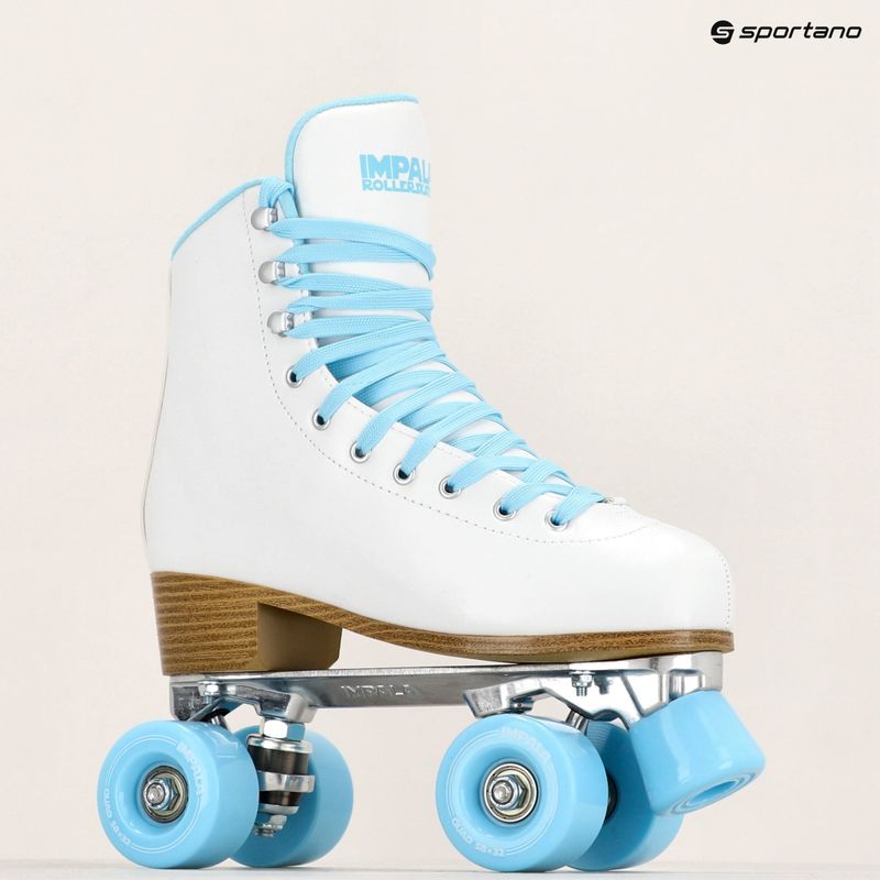 Patine cu rotile pentru femei IMPALA Quad Skate alb gheață 13