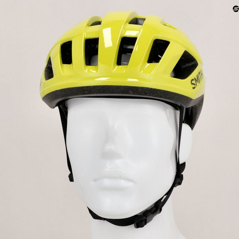 Cască de bicicletă Smith Signal MIPS galben neon 8