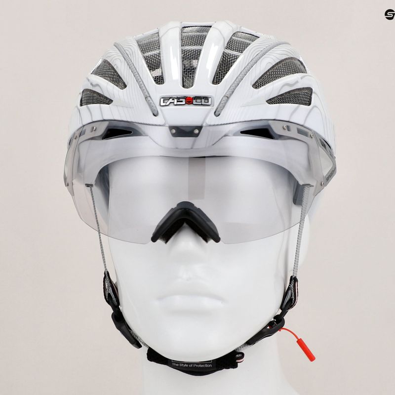 Cască de bicicletă  CASCO Speedairo 2 RS pure motion white 9