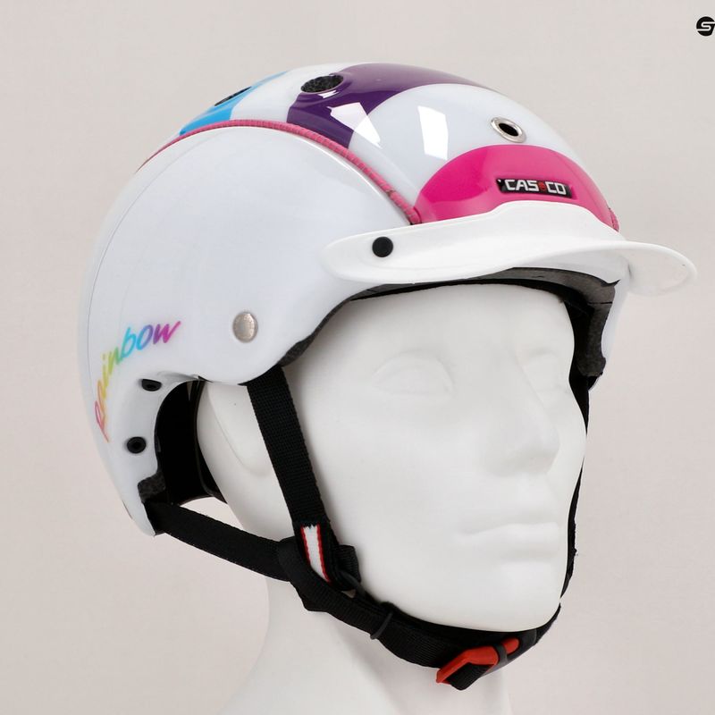 Cască de bicicletă pentru copii CASCO Mini 2 rainbow 12