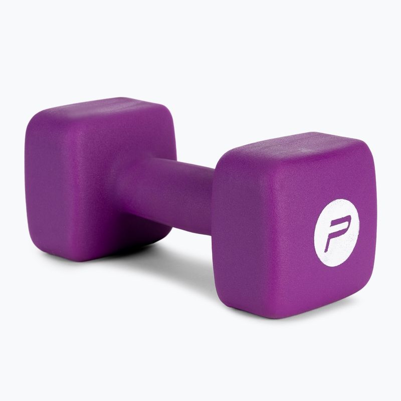 Halteră din neopren 10 kg Pure2Improve violet P2I201460
