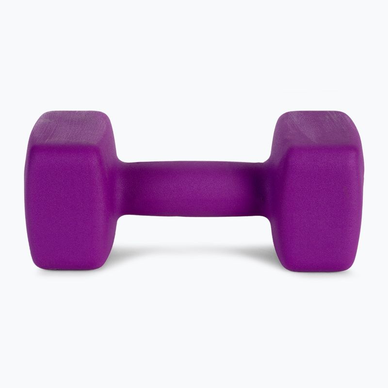 Halteră din neopren 10 kg Pure2Improve violet P2I201460 4