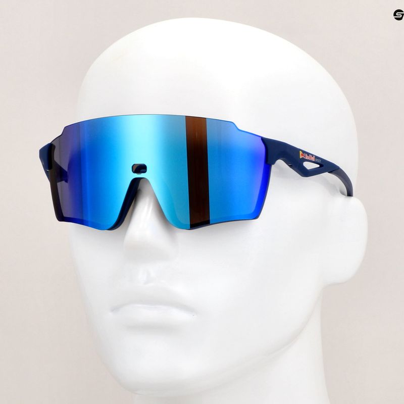 Ochelari de soare Red Bull SPECT Stun matt blue/smoke with blue mirror 9