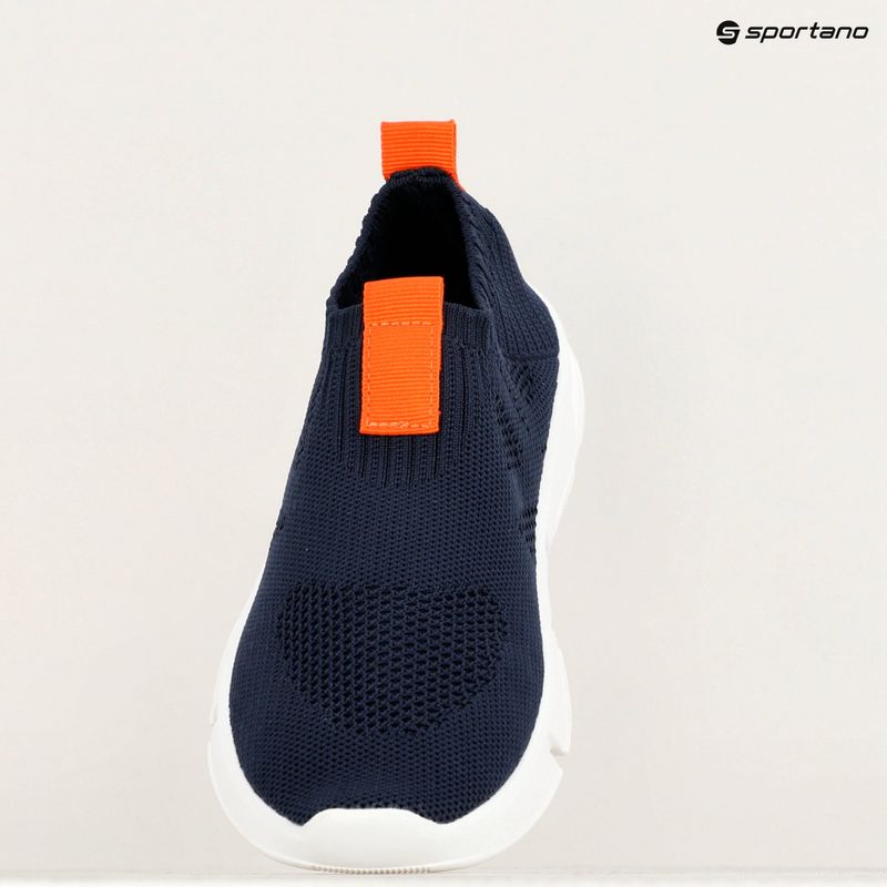 Încălțăminte pentru junior Geox Aril ocean blue/orange
