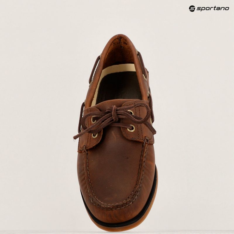 Bărbați Timberland Classic Boat Shoe medie maro plin de cereale maro 9