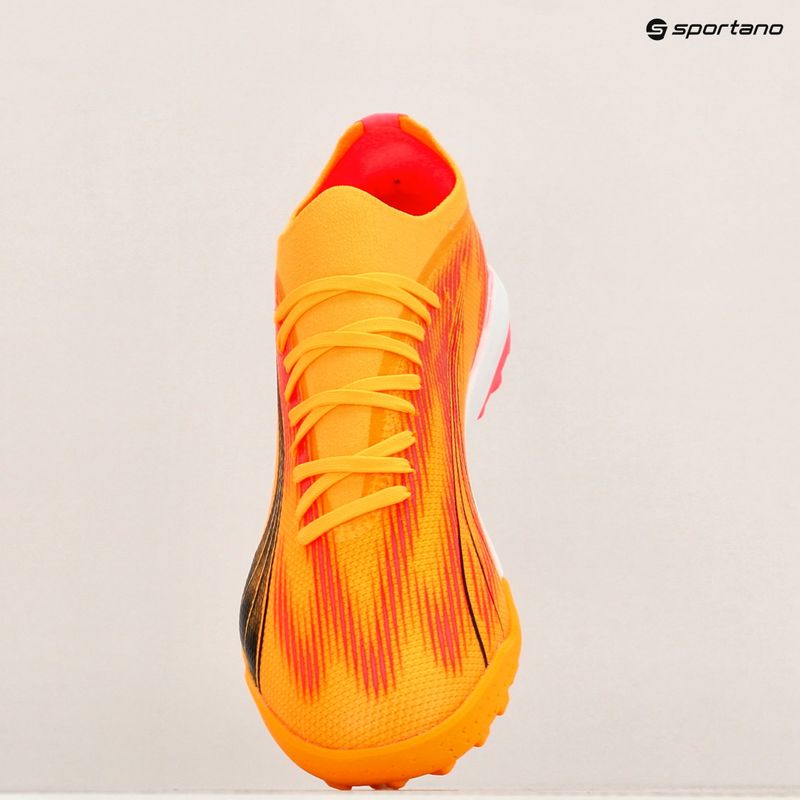 Încălțăminte de fotbal PUMA Ultra Match TT sunset glow/puma black/sun stream 9