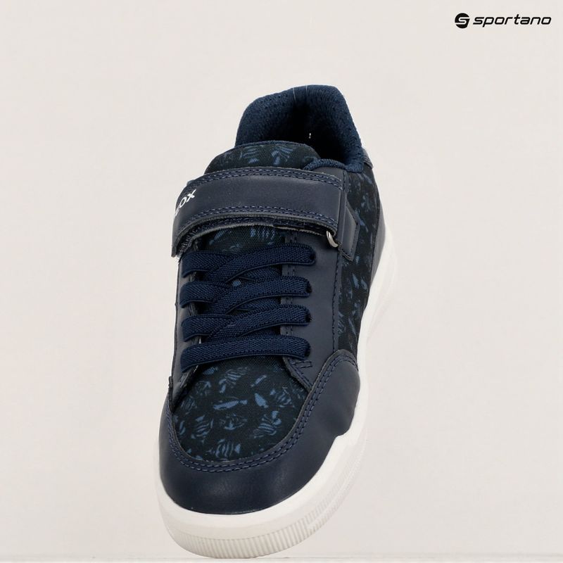 Încălțăminte pentru junior Geox Arzach ocean blue/stazony white 16