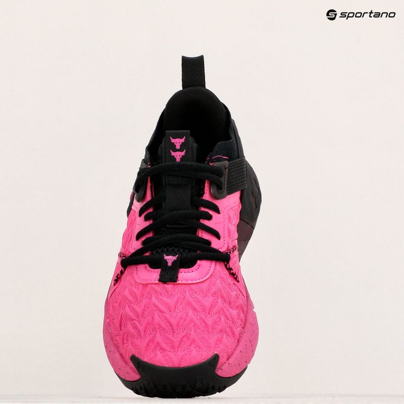 Încălțăminte de antrenament pentru femei Under Armour Project Rock 6 astro pink/black/astro pink 15