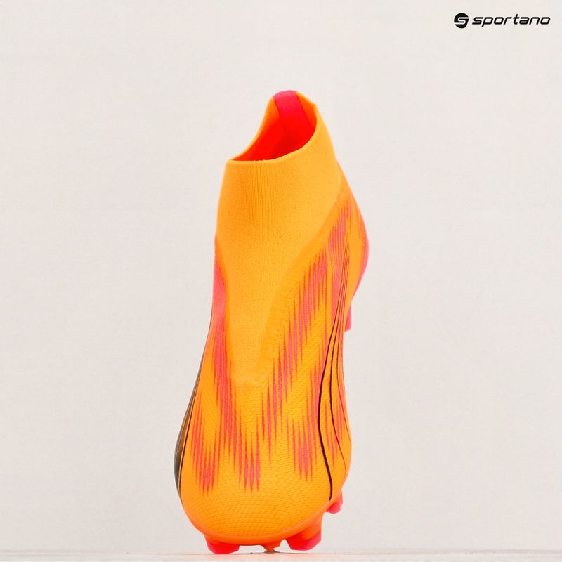 Încălțăminte de fotbal PUMA Ultra Match+ LL Fg/Ag sunset glow/puma black/sun stream 9