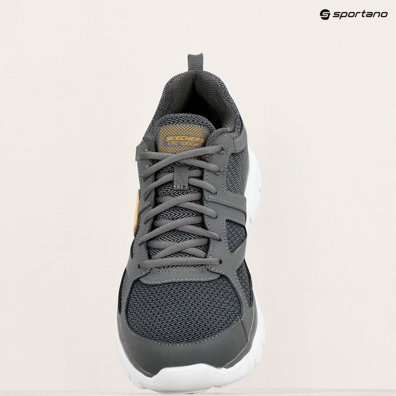 Încălțăminte pentru bărbați SKECHERS Burns Agoura charcoal 9