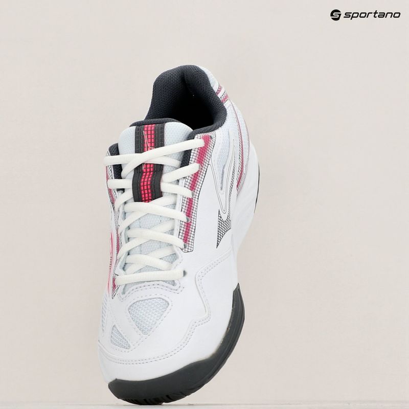 Încălțăminte de tenis pentru femei Mizuno Break Shot 4 AC white / pink tetra / turbulence 9