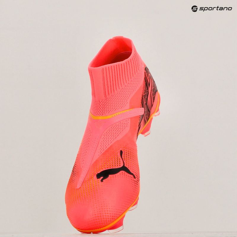 Încălțăminte de fotbal PUMA Future 7 Match+ LL FG/AG sunset glow/puma black/sun stream 18
