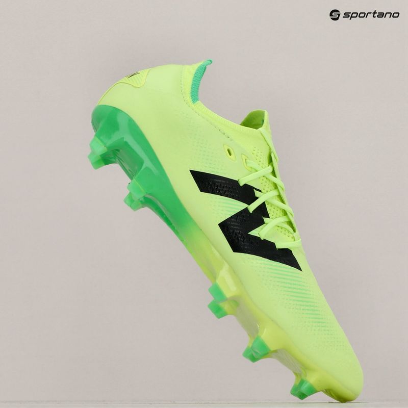 Încălțăminte de fotbal pentru bărbați New Balance Furon Pro FG V7+ bleached lime glo 14