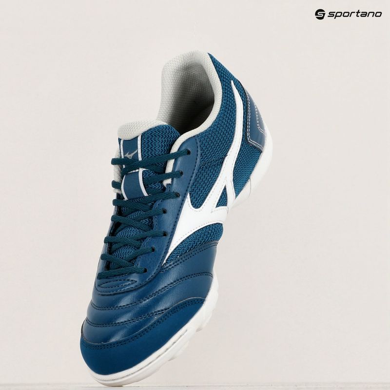 Încălțîminte de fotbal pentru copii Mizuno MRL Sala Club TF Jr sailor blue/white 15