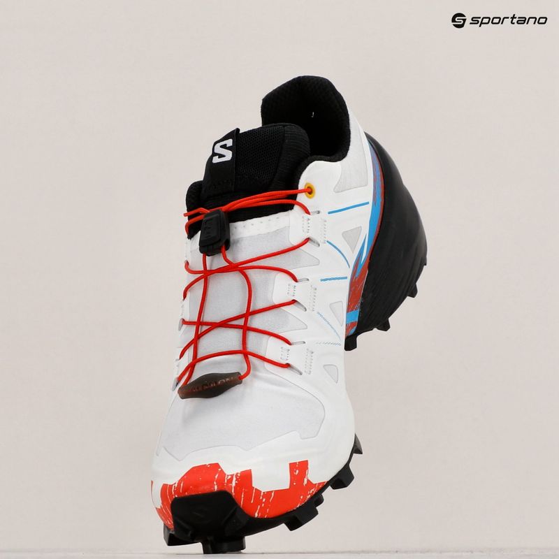 Încălțăminte de alergat pentru femei Salomon Speedcross 6 white/black/fiery red 11