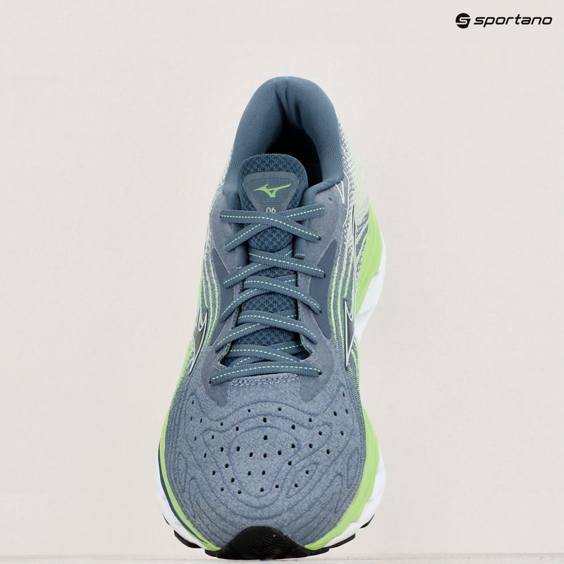 Încălțăminte de alergat pentru bărbați Mizuno Wave Sky 6 china blue/white/909 c 9
