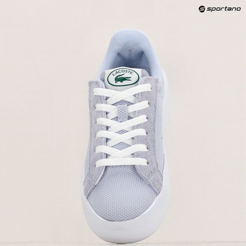 Lacoste pantofi pentru femei 47SFA0084 albastru deschis / alb 10