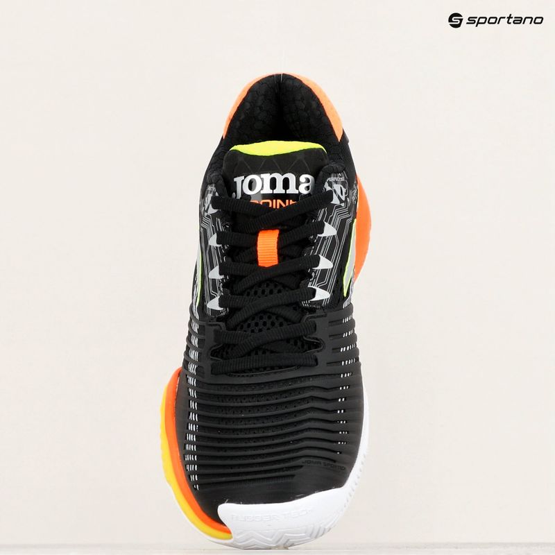 Joma T.Point pantofi de tenis pentru bărbați negru și portocaliu TPOINS2301T 9