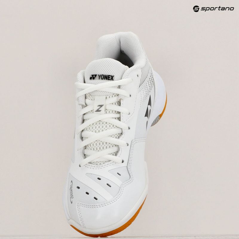 Încălțăminte de badminton pentru femei YONEX Power Cushion 65 Z3 white 9