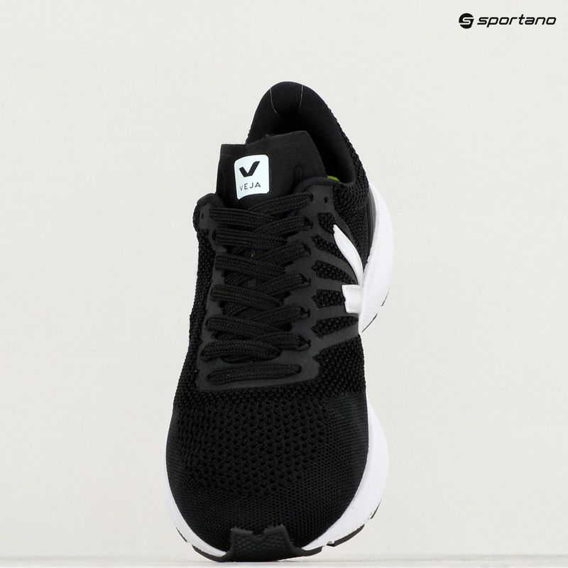 Pantofi de alergare VEJA Marlin V-Knit negru/alb pentru bărbați 9