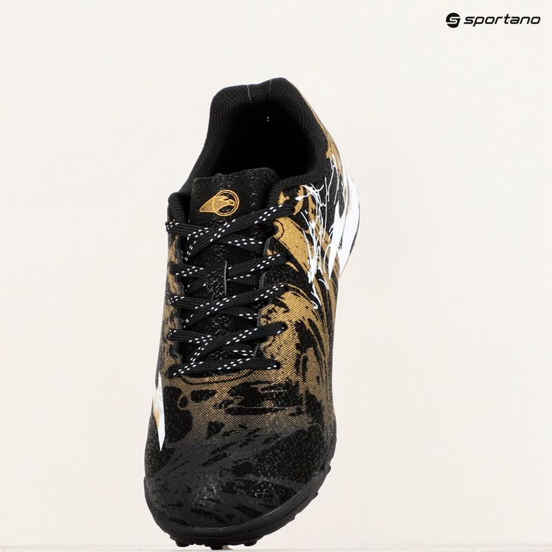 Încălțăminte de fotbal pentru copii Joma Super Copa Jr TF black/gold 11