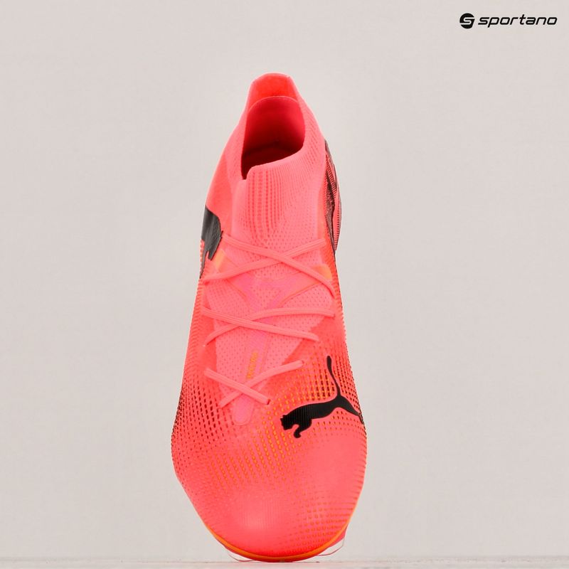 Încălțăminte de fotbal PUMA Future 7 Match FG/AG sunset glow/puma black/sun stream 18